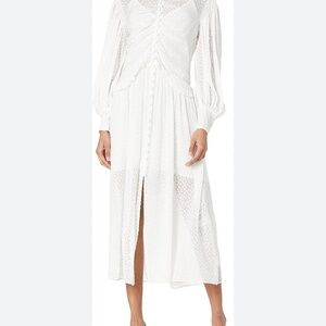 REBECCA TAYLOR RUFFLE DRESS